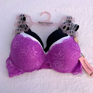 Juicy Couture Bras 3 Pack.